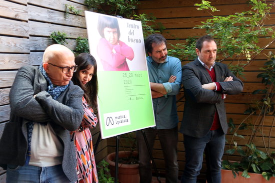 Mostra Igualada organizers presenting this year's theater lineup (by Pere Francesch)